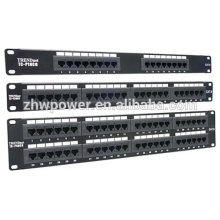 3M 24 port utp patch panel , 3M cat6 rj45 patch panel ,24 port 3M cat6 patch panel